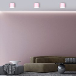 Lampa sufitowa DIXIE Pink  1xGX53