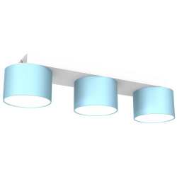 Lampa sufitowa DIXIE Blue/White 3xGX53