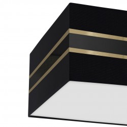 Lampa sufitowa ULTIMO BLACK 3xE27 50cm