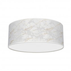 Lampa sufitowa SENSO White/Gold 2xE27 Ø40cm