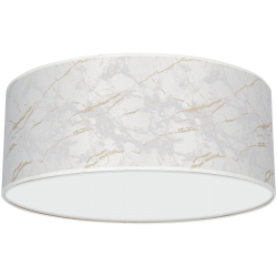 Lampa sufitowa SENSO White/Gold 2xE27 Ø40cm