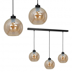 Lampa wisząca SOFIA AMBER 3xE27