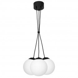 Lampa wisząca LIMA BLACK 3xE14