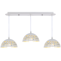Lampa wisząca LISA WHITE 3xE27