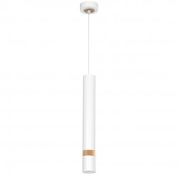 Lampa wisząca JOKER WHITE/WOOD 1xGU10