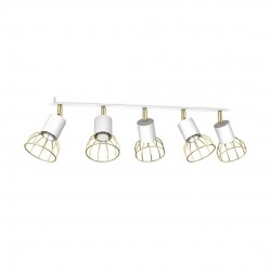 Lampa sufitowa DANTE White/Gold 5x mini GU10