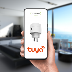 Wtyczka Wi-Fi Tuya Smart Pojedyńcza 10A IP20