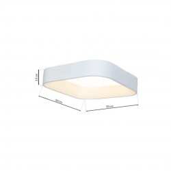 Plafon ASTRO WHITE 24W LED