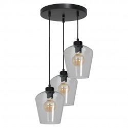 Lampa wisząca SANTIAGO CLEAR 3xE27