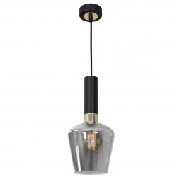 Lampa wisząca ROMA BLACK 1xE27