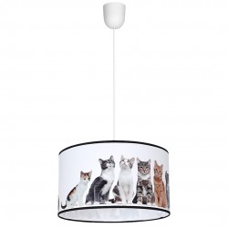 Lampa Wisząca CATS 1xE27