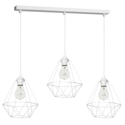 Lampa wisząca BASKET WHITE 3xE27