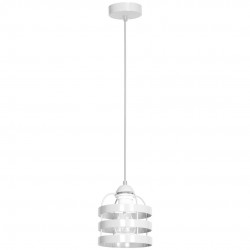 Lampa wisząca LARS WHITE 1xE27