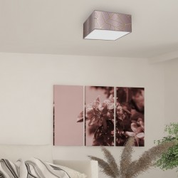 Lampa sufitowa ZIGGY PINK Gold/Pink 2xE27