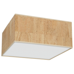 Lampa sufitowa CORK White/Cork 2xE27