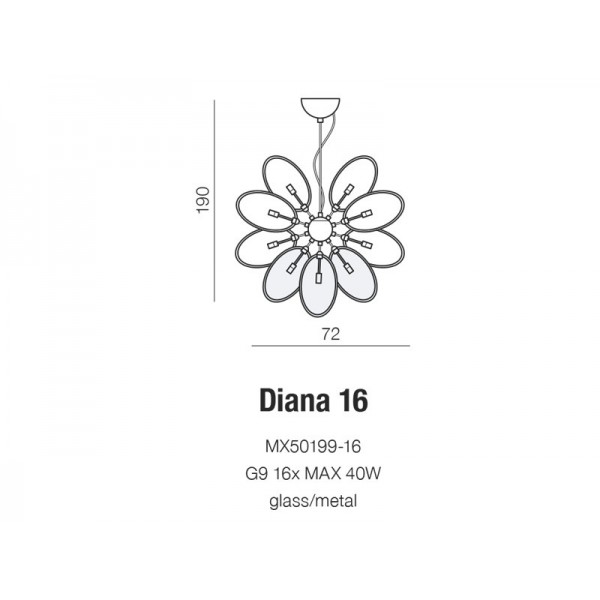 Azzardo Diana 16 AZ2155