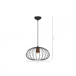 Lampa wisząca MERIDIANO 1xE27