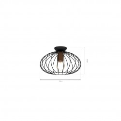 Lampa sufitowa MERIDIANO 1xE27