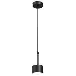 Lampa wisząca ARENA BLACK/SILVER 1xGX53