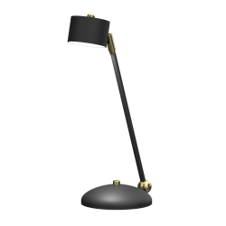 Lampka biurkowa ARENA BLACK/GOLD 1xGX53