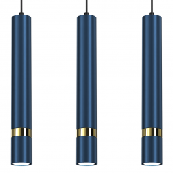 Lampa wisząca JOKER NAVY BLUE/GOLD 3xGU10