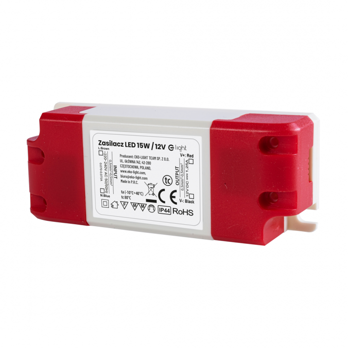 ZASILACZ LED 15W IP44 ZASILACZ LED 15W IP44