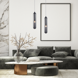 Lampa wisząca PAX BLACK 1xG9