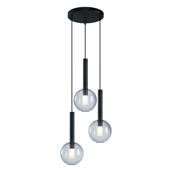 Lampa wisząca NIKO BLACK 3xG9 Lampa wisząca NIKO BLACK 3xG9