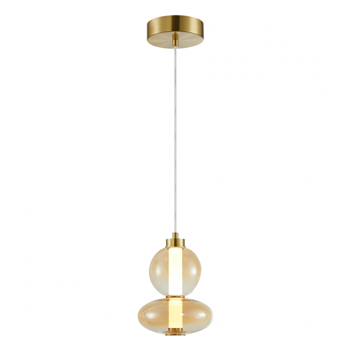 Lampa wisząca DAPHNE AMBER 12W Lampa wisząca DAPHNE AMBER 12W