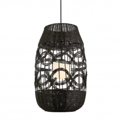 Lampa wisząca ARONA BLACK 1xG9 fi 400