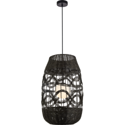 Lampa wisząca ARONA BLACK 1xG9 fi 400