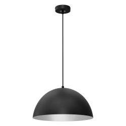 Lampa wisząca BETA BLACK/WHITE 1xE27 35cm