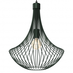 Lampa wisząca CESTA GREEN 1xE27