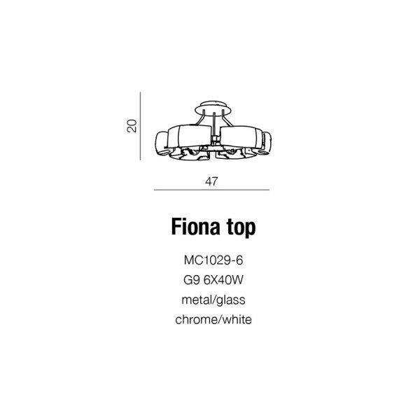 Azzardo  Fiona top AZ1554