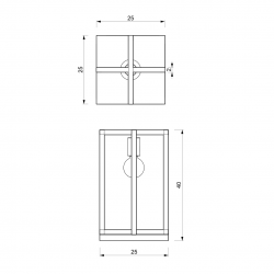 Lampa stołowa ARNOLD 1xE27
