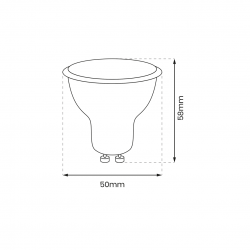 Żarówka LED 6,5W GU10 4000K