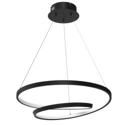 Lampa wisząca LUCERO BLACK 48W LED