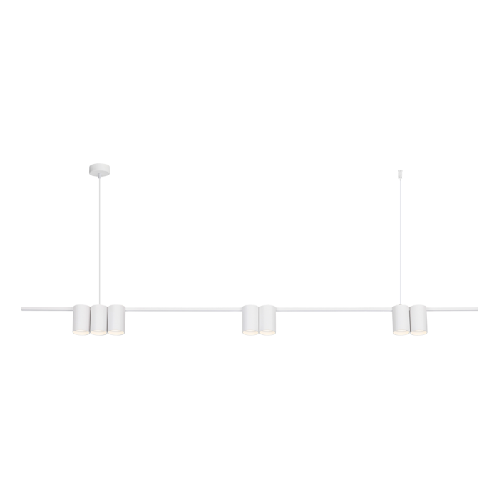 Lampa wisząca (listwa) GENESIS WHITE 7xGU10 Lampa wisząca (listwa) GENESIS WHITE 7xGU10