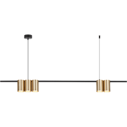 Lampa wisząca (listwa) GENESIS BLACK GOLD 5xGU10