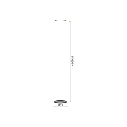 GENESIS SPOT GOLD 1xGU10 30cm