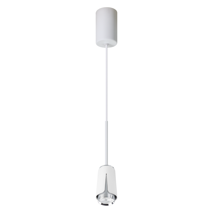 FLOWER WHITE CHROME LAMPA WISZĄCA 1xGU10 FLOWER WHITE CHROME LAMPA WISZĄCA 1xGU10