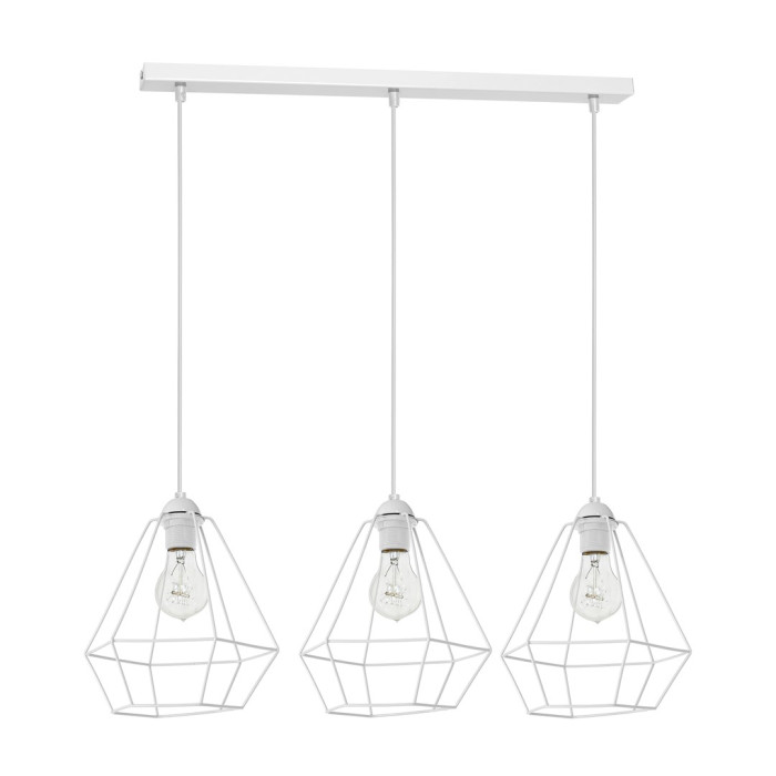 Lampa wisząca ALMA WHITE 3xE27