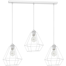 Lampa wisząca ALMA WHITE 3xE27