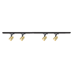 Zestaw Volf Track Złoty 4xGU10 1,5m
