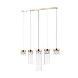Lampa wisząca glamour złota...