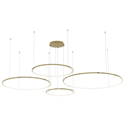 Lampa wisząca Saturno Gold 120W LED