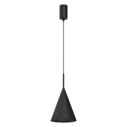 Lampa wisząca CAPITAL BLACK Ø17cm 1xGX53