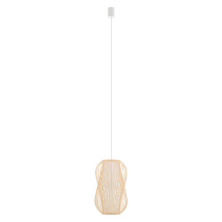 Lampa wisząca boho bambus...