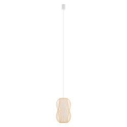 Lampa wisząca boho bambus...