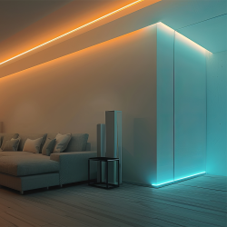 Zestaw Taśma COB 320/m RGB IP20 5m + Zasilacz